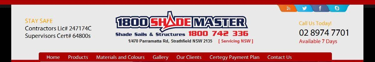 1800 Shademaster Pty Ltd Five Dock