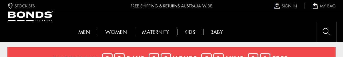 Bonds Kids Chadstone