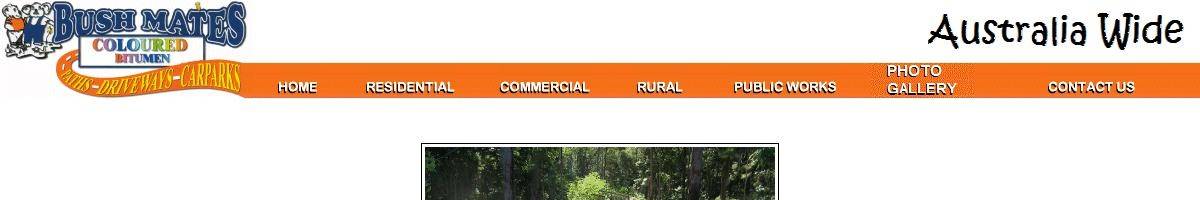 Bush Mates Coloured Bitumen & Asphalt Elimbah