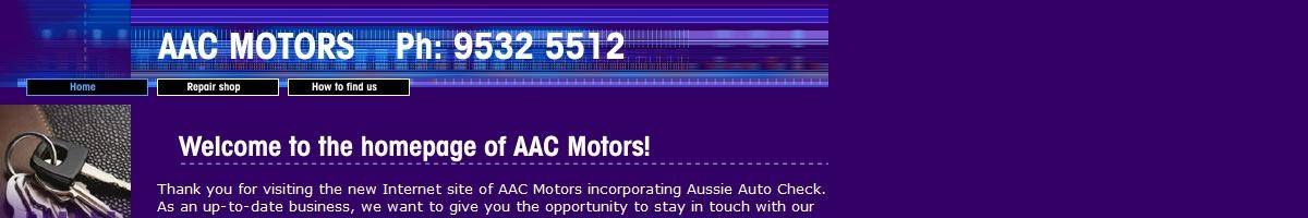 Aac Motors Moorabbin
