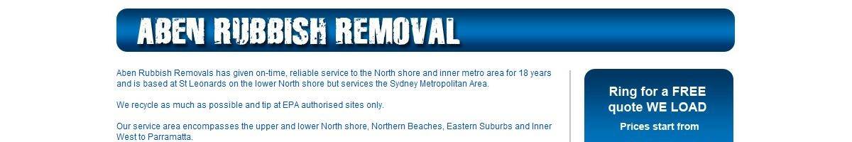 Aben Rubbish Removals Naremburn