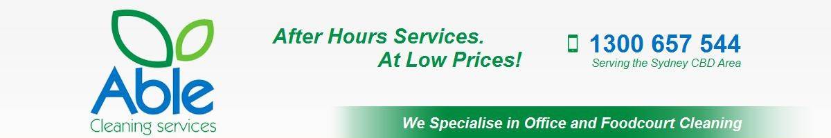 Able Cleaning Services Pty Ltd Glebe