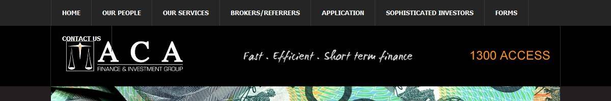 Aca Finance Group Adelaide