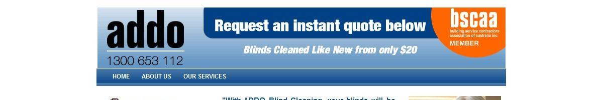 Addo Blind Cleaning Wangara