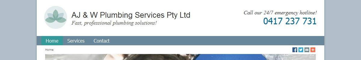 Ajw Plumbing Services Pty Ltd The Junction