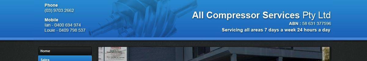 All Compressor Services P/L Hallam