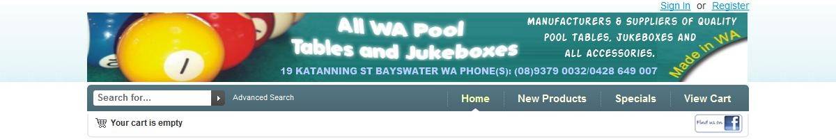 All Wa Pool Tables & Jukeboxes Bayswater