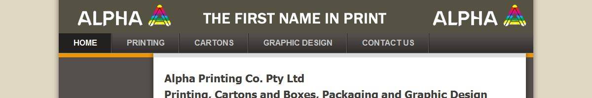 Alpha Printing Co Pty Ltd Clayton