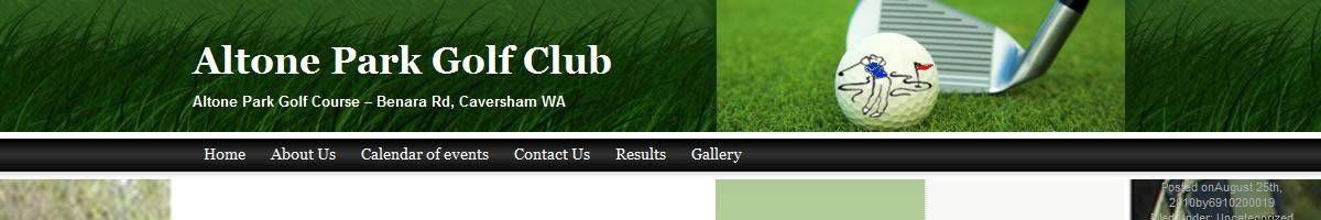 Altone Park Golf Club Maylands