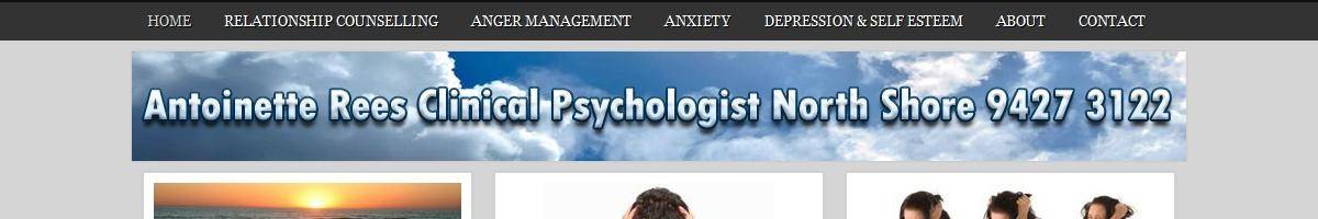 Antoinette Rees Clinical Psychologist North Shore Longueville