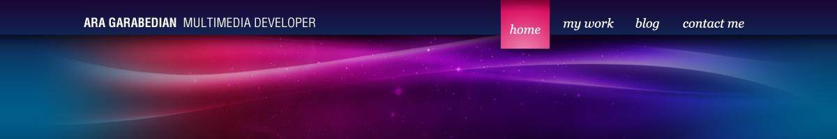 Ara Garabedian   Web Designer / Developer Mulgrave