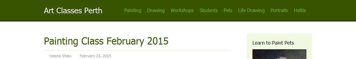 Art Classes Perth Tapping