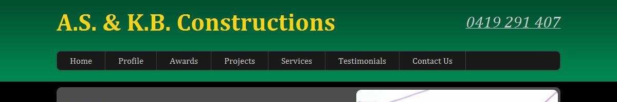 As & Kb Constructions Padstow