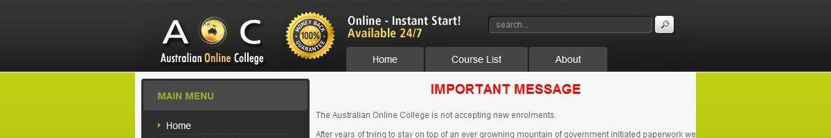 Australian Online College Rochedale
