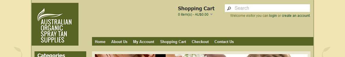Australian Organic Spray Tan Supplies Narre Warren