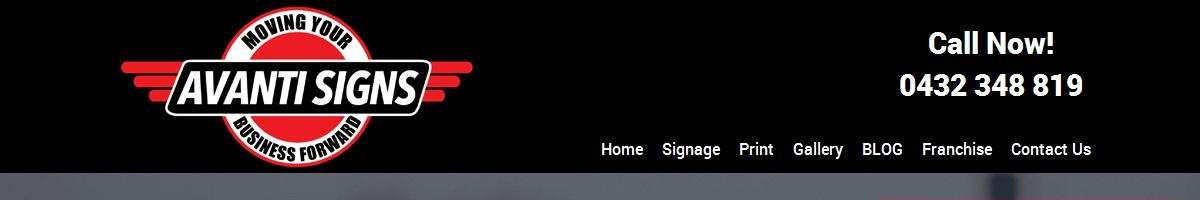 Avanti Signs Melbourne