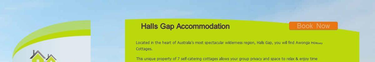 Awonga Holiday Cottages Halls Gap