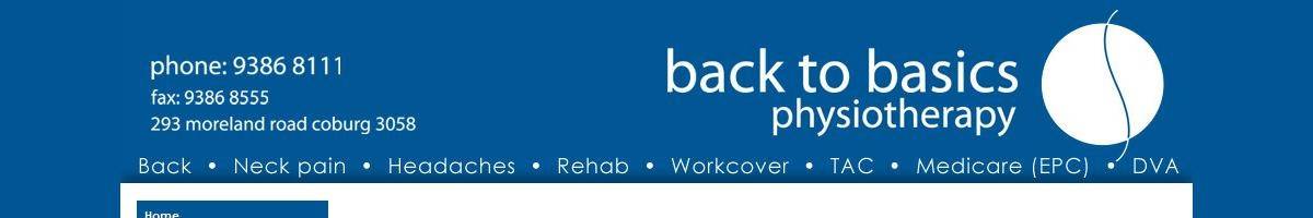 Back To Basics Physiotherapy Coburg