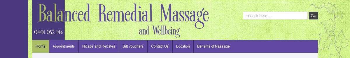 Balanced  Remedial Massage And Wellbeing Winmalee