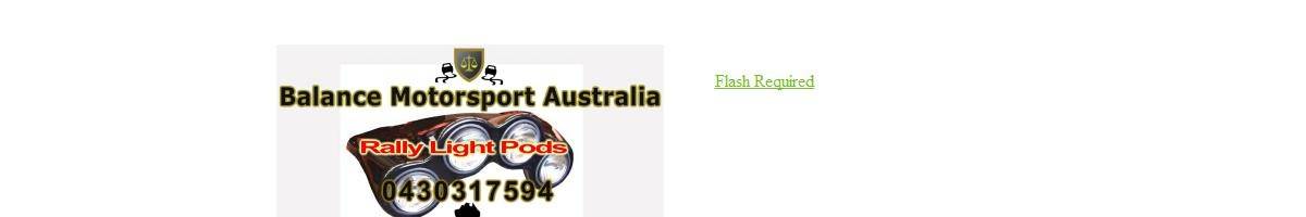 Rally Light Pods   Balance Motorsport Australia Silverwater