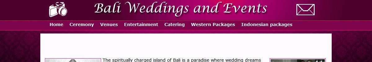 Bali Weddings And Events Berwick