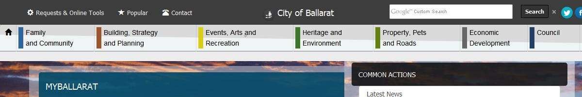 City Of   General Enquiries Ballarat
