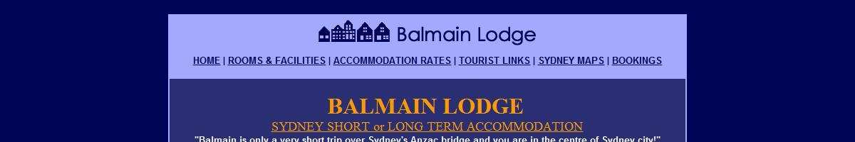 Lodge Balmain