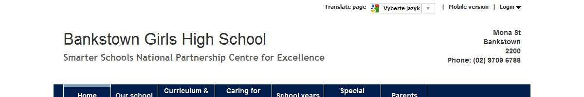 Girls High School Bankstown