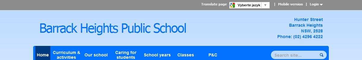 Public School Barrack Heights