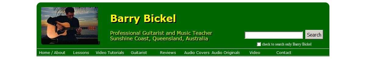 Barry Bickel Guitar Coaching & Solo Guitarist Mountain Creek