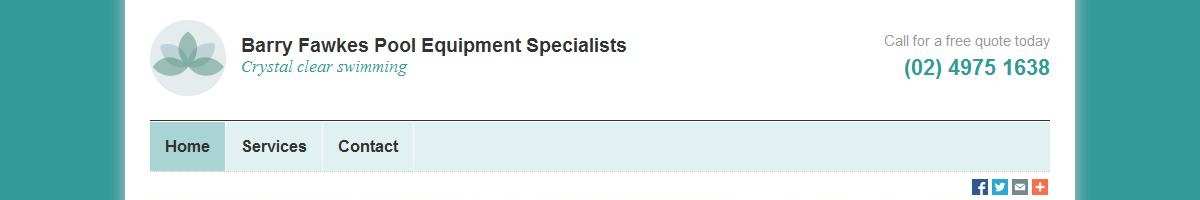 Barry Fawkes Pool Equipment Specialists Wangi Wangi