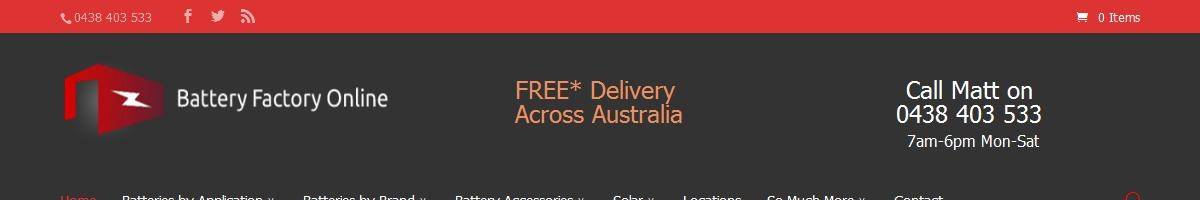 Battery Factory Online Keilor East