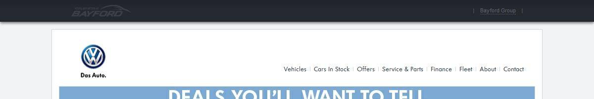 Bayford Volkswagen Epping