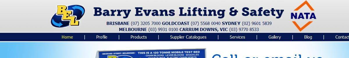 Barry Evans Lifting & Safety Brendale