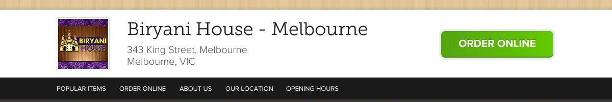 Biryani House West Melbourne