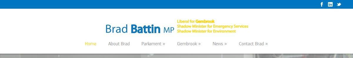 Brad Battin Mp Berwick