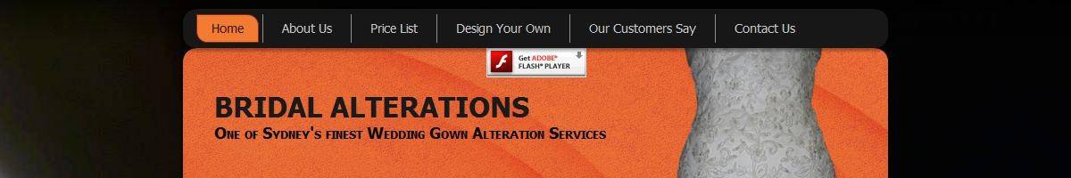 Bridal Alterations Sydney Sylvania
