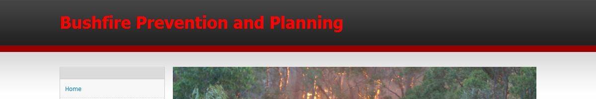 Bushfire Prevention And Planning Seville Grove