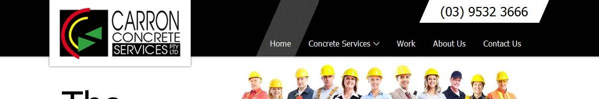 Carron Concrete Services Cheltenham