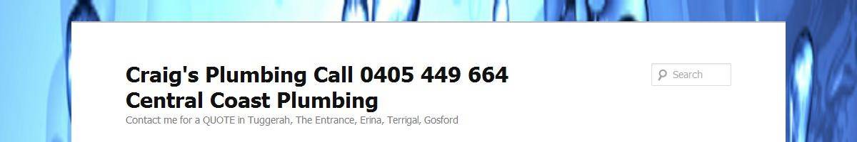 Craig's Plumbing Service Solutions. Berkeley Vale