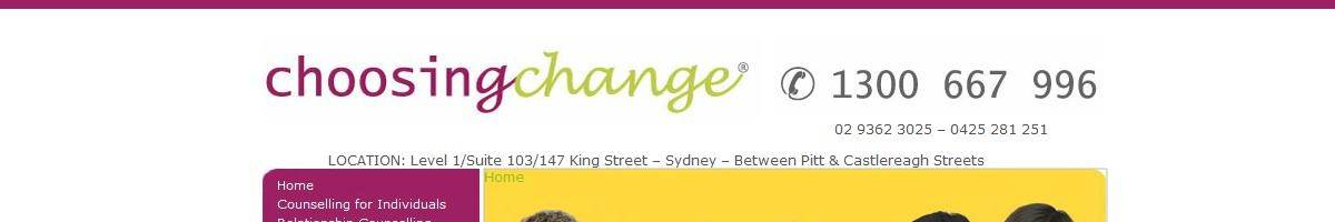 Choosing Change Sydney