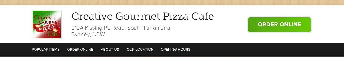 Creative Gourmet Pizza Cafe South Turramurra