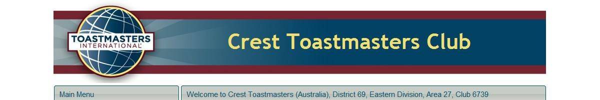 Crest Toastmasters Sunnybank Hills