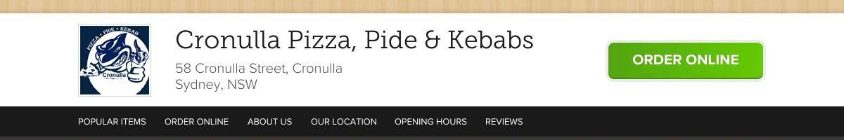Pizza Pide Kebabs Cronulla