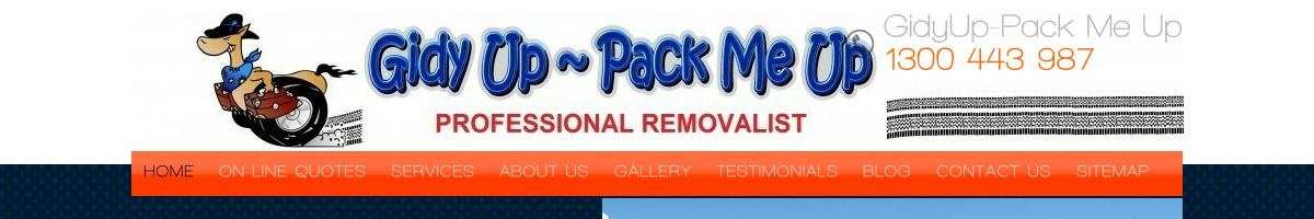 Gidy Up   Pack Me Up Marcoola